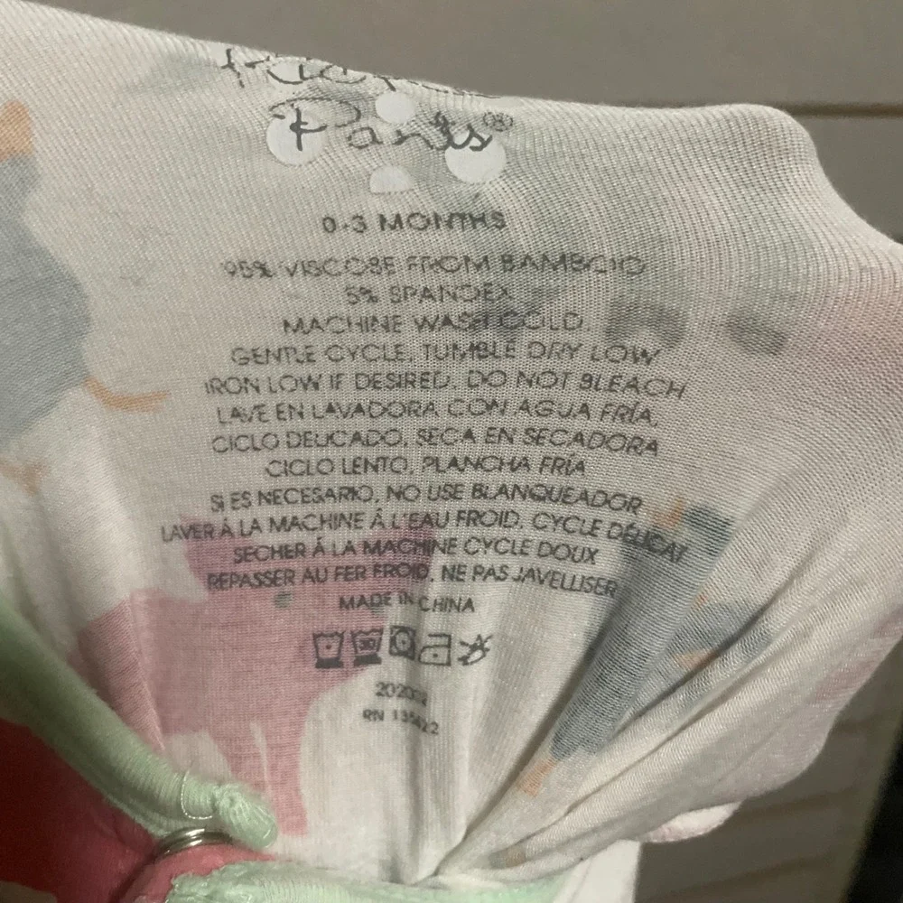 KicKee Pants Baby Girl Pajamas Footless Sleepers 0 3 Months Farm Animals‎ Print - Picture 4 of 5